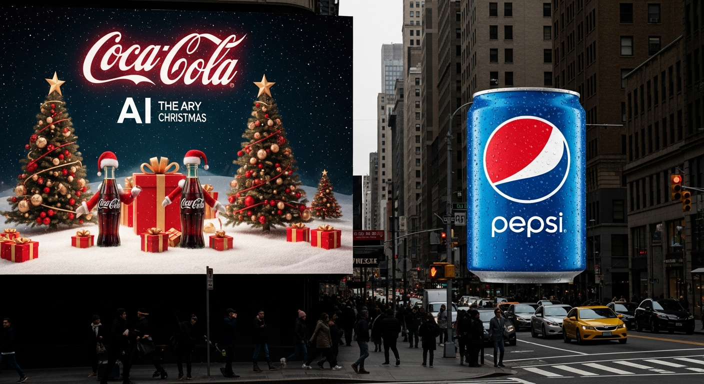 "펩시한테 돈 받았나?" 코카콜라 AI 광고의 처참한 퀄리티 논란