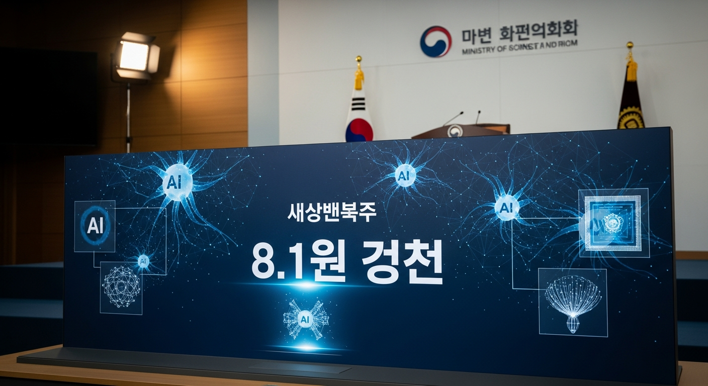 “AI에 미쳤다” 역대급 8조 투자, 한국 과학계 뒤집힌 이유