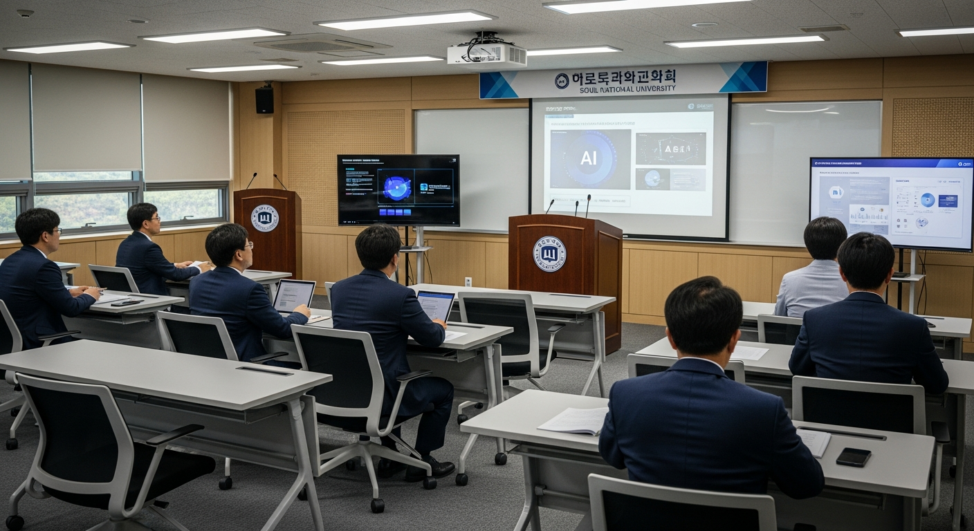 “AI, 개발자만 알면 끝?” 사장님들만 몰래 듣는다는 서울대 특별수업