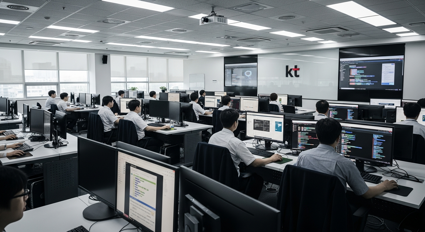 “코딩 몰라도 AI 전문가 된다?” KT가 판교에 초대형 AI 학교 세웠다