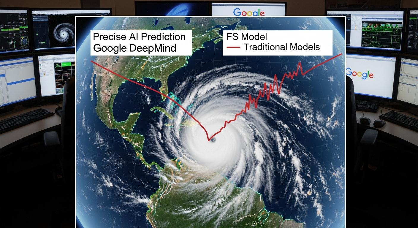 "미국 기상청의 완벽한 참패" 구글 AI, 허리케인 예측 2배 더 정확했다