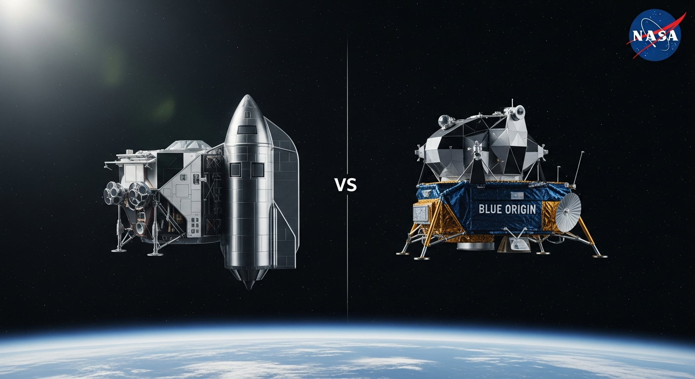 “일론 머스크 비상?” NASA 달 착륙선 조건 확 낮췄다