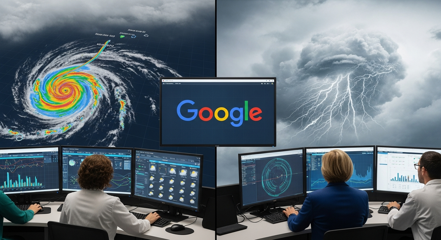 “슈퍼컴 이제 고철되나?” 구글 AI, 8배 빠른 기상 예측 모델 공개