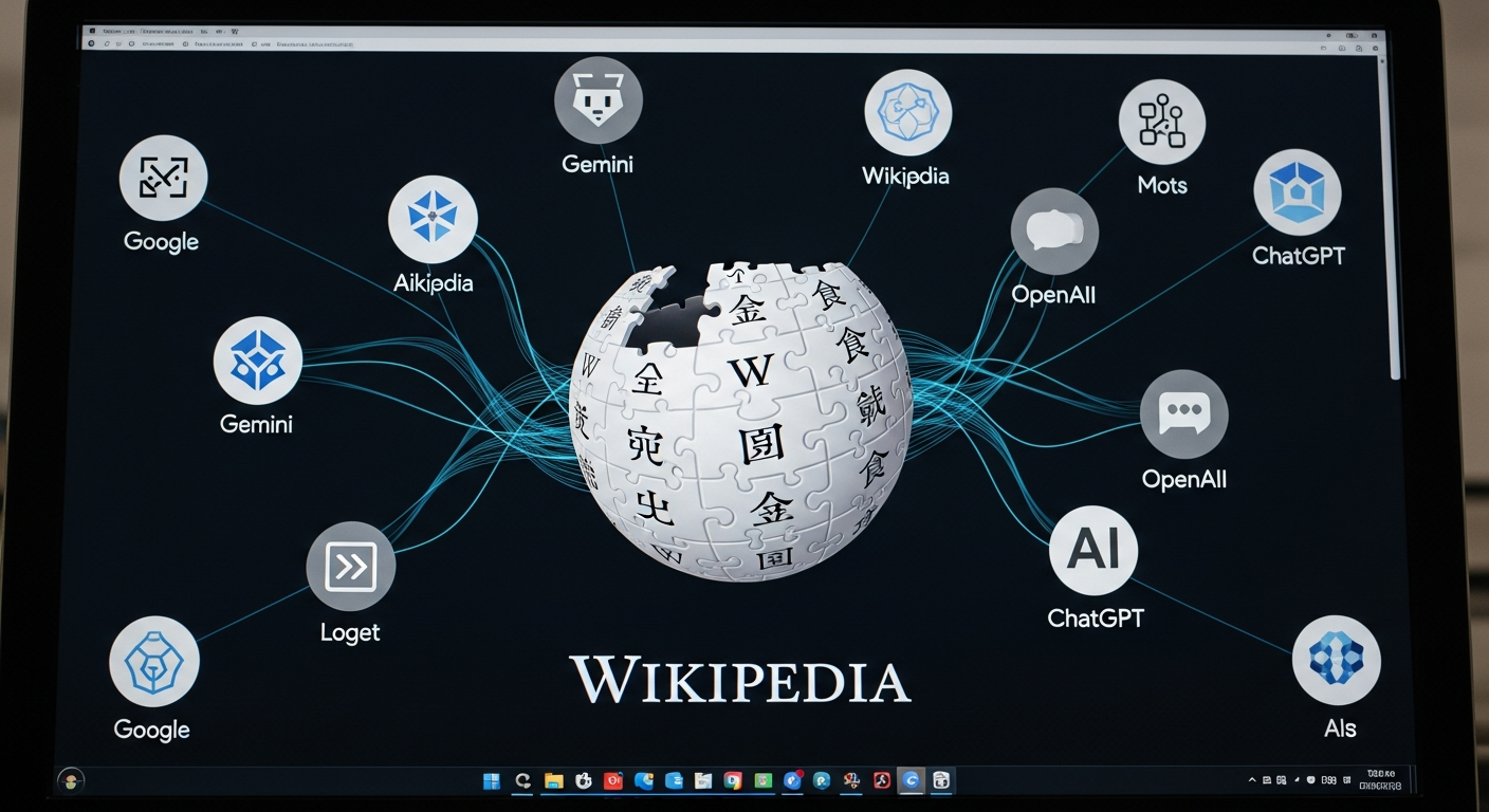 “공짜 데이터 그만 훔쳐가!” AI 업계에 최후통첩 날린 위키피디아