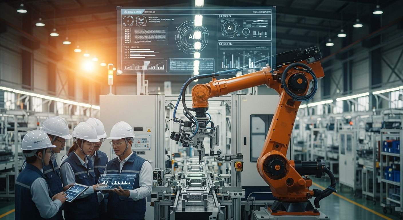 “공장장님들 멘붕?” 한국어 못해도 기계 돌리는 AI 등판