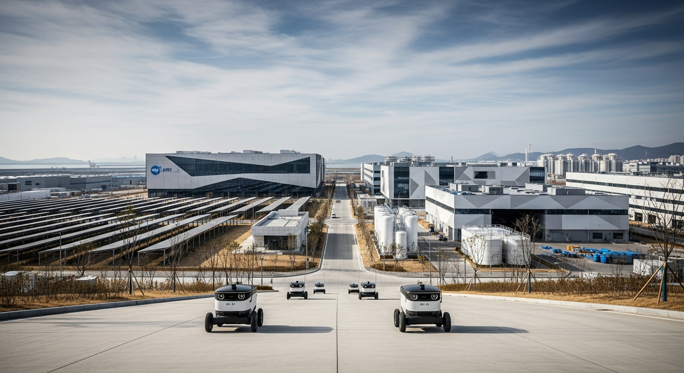 “9조 원 쏟아부었다” 새만금, 수소 로봇 도시로 천지개벽