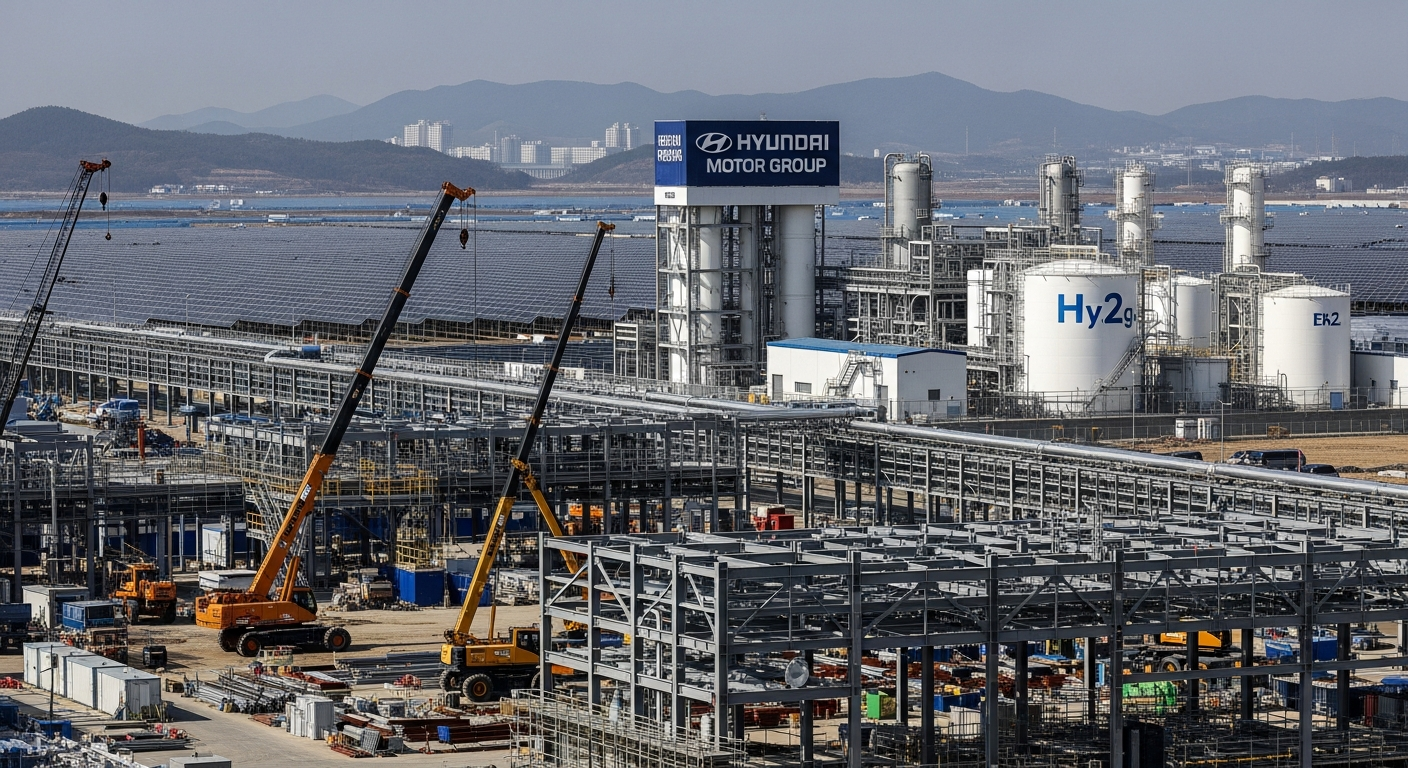 “새만금에 9조 쏟아붓는 현대차그룹” AI 로봇 도시가 현실로