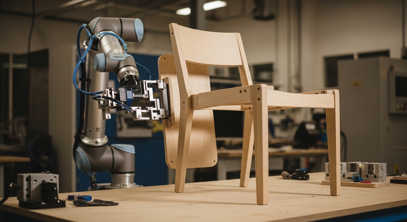 “의자 만들어줘” 한마디에 로봇이 조립까지? MIT 일냈다