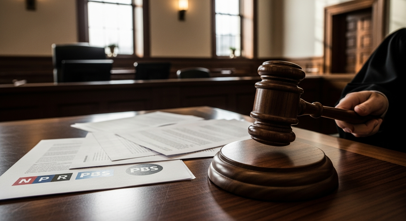 “트럼프 위헌 판결났다!” 공영방송 퇴출 작전 제동 걸린 이유