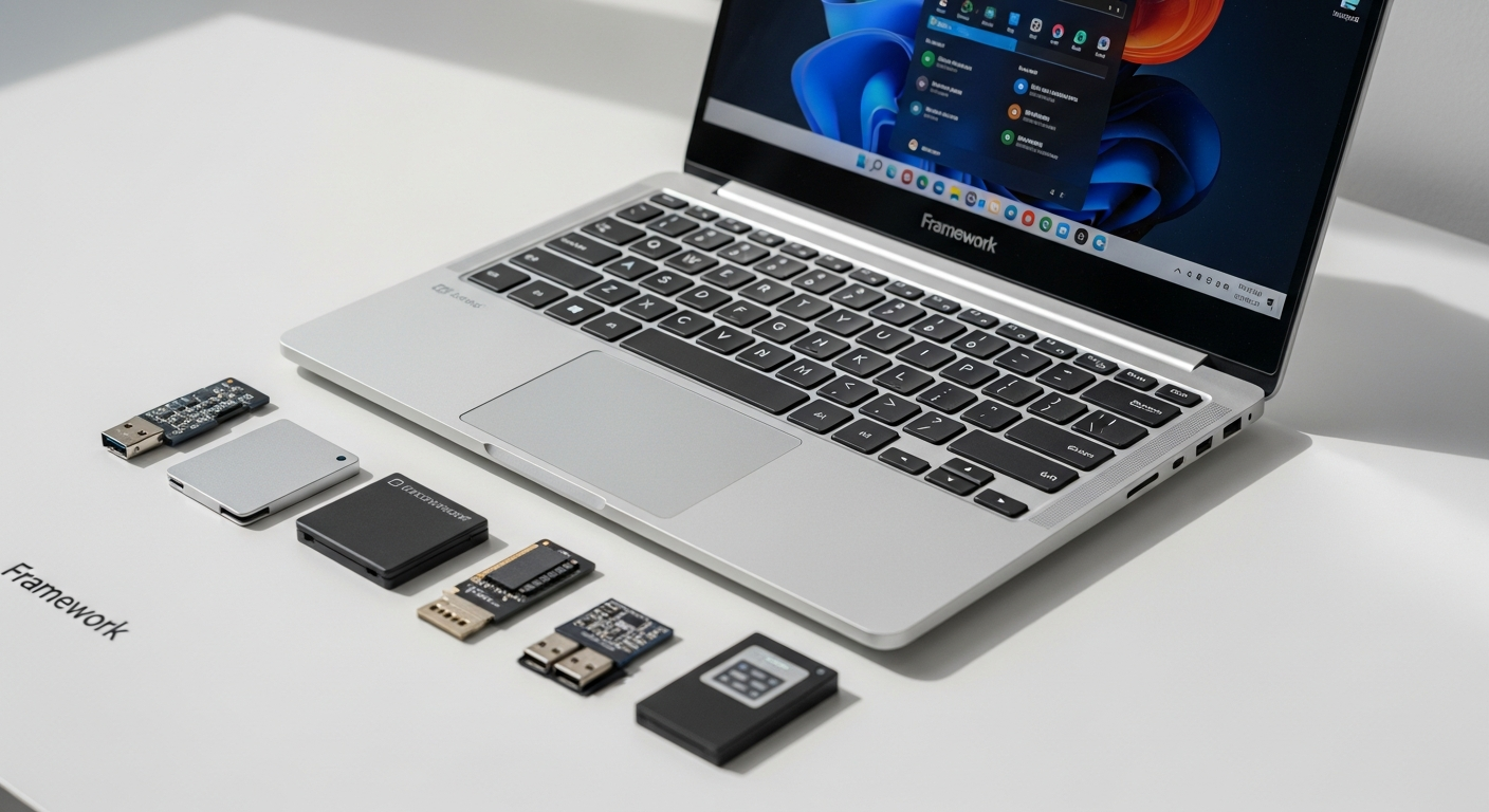 "애플 긴장해!" 부품 갈아끼우는 노트북 프레임워크 13 프로 출시