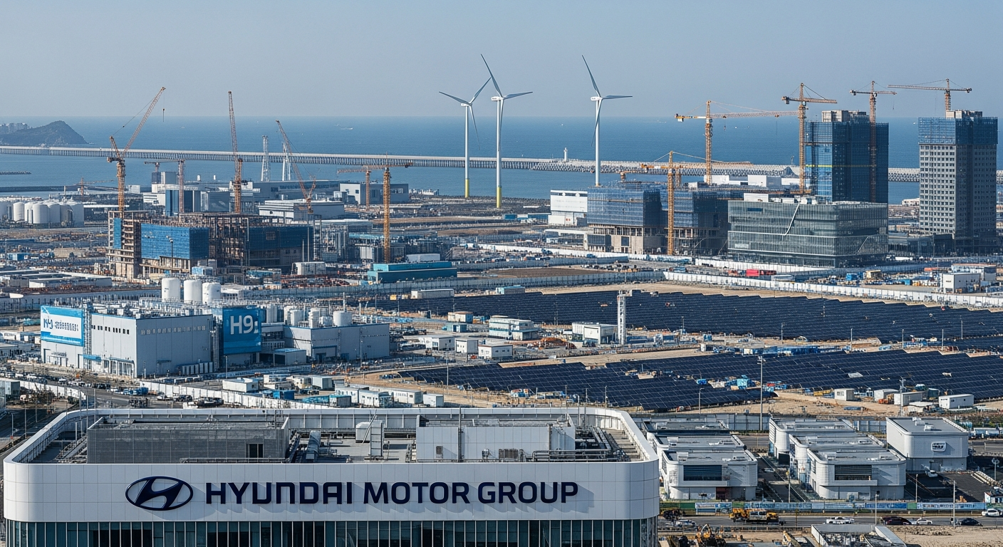 "7만 명 일자리 터진다!" 새만금에 9조 투자하는 현대차그룹 행보