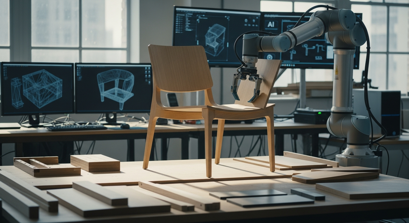 “말 한마디면 가구 뚝딱” AI 로봇이 만드는 놀라운 세상