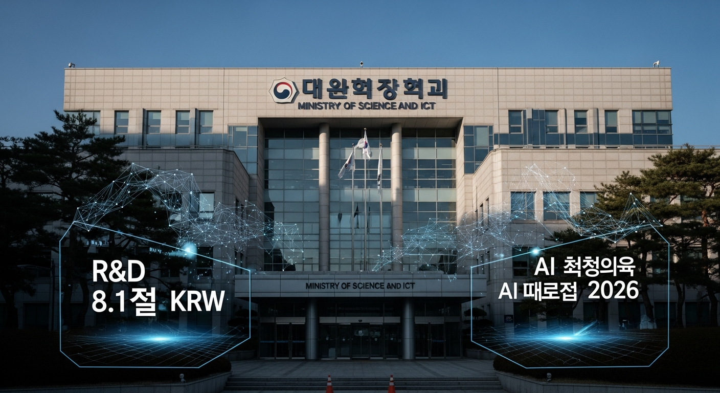“8조 쏟아붓는다” 한국, 2026년 AI 3강 도약 가능할까