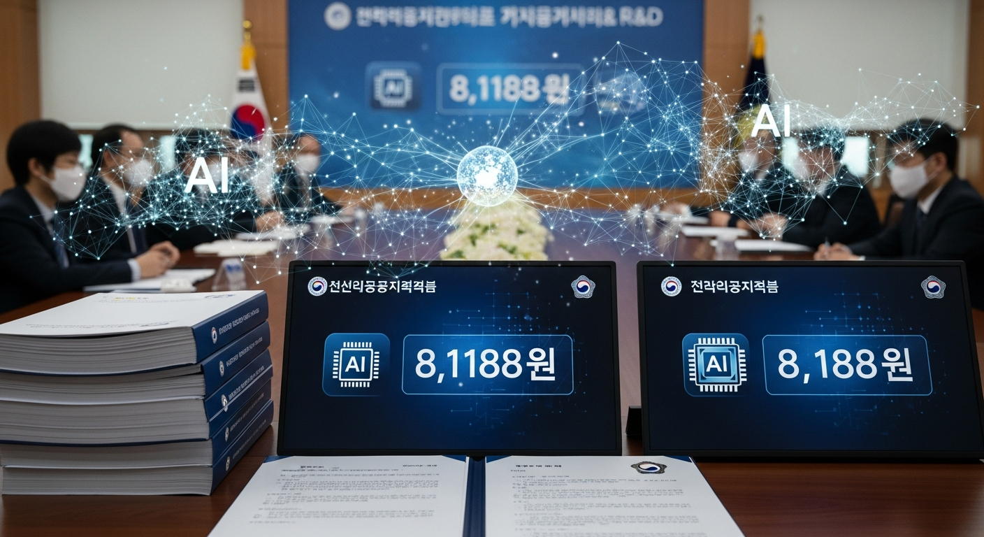 “한국 AI, 세계 3위 될까?” 8조 원 쏟아부은 역대급 도박