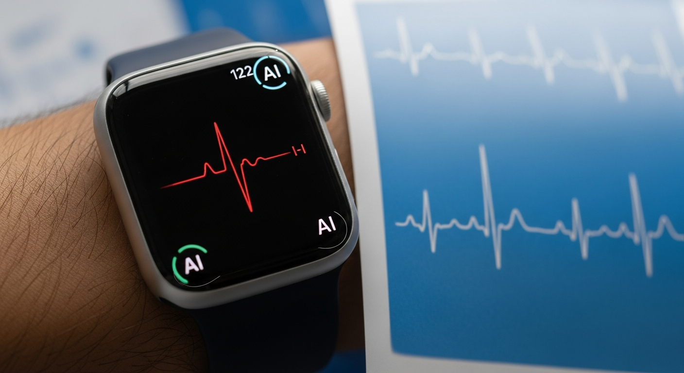 “내 심장이 이상하다고?” 애플워치 AI, 86% 정확도로 병 찾아낸다