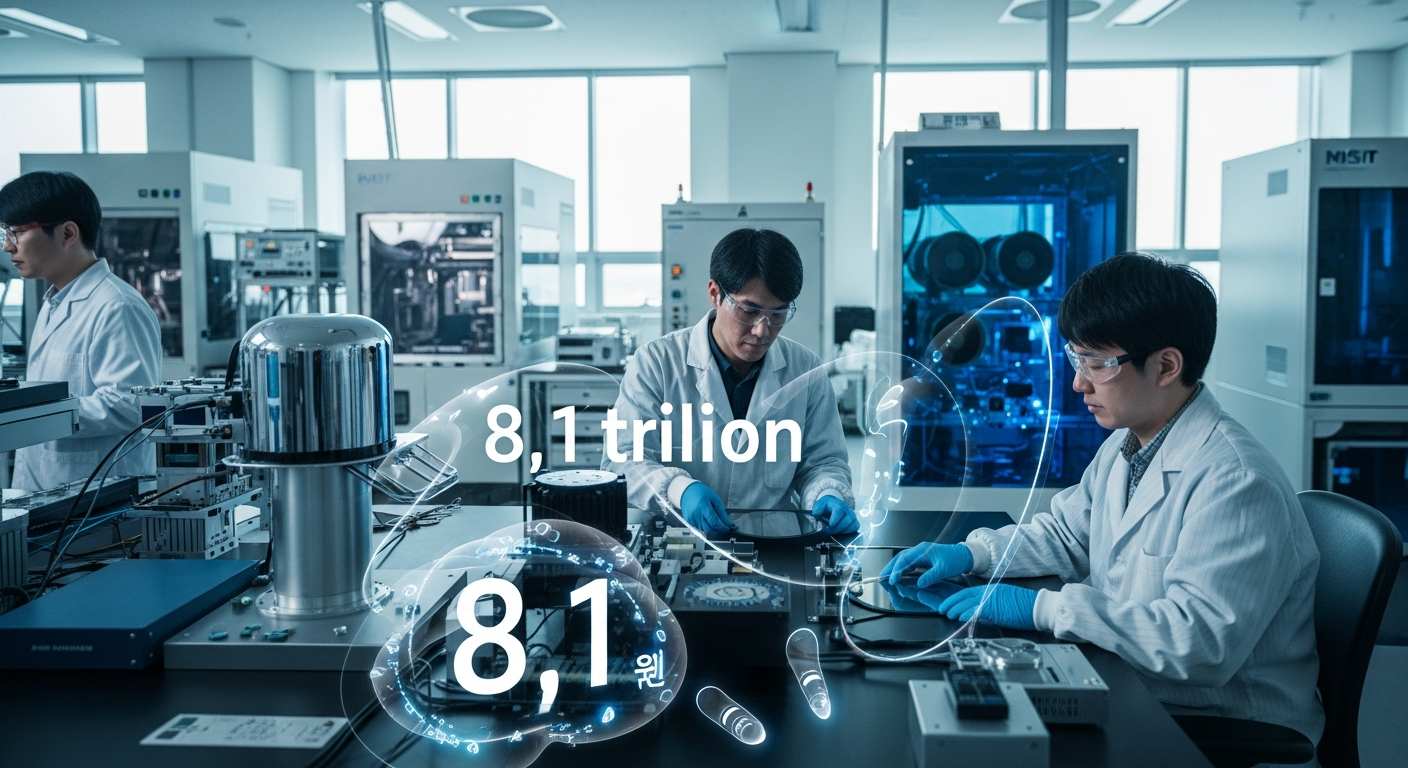 “R&D 예산 8조” AI 연구비 25% 폭등, 이공계 봄 온다