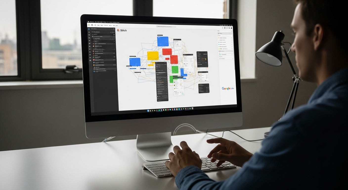 “코딩 몰라도 앱 만든다?” 구글 스티치로 시작된 바이브 디자인 혁명