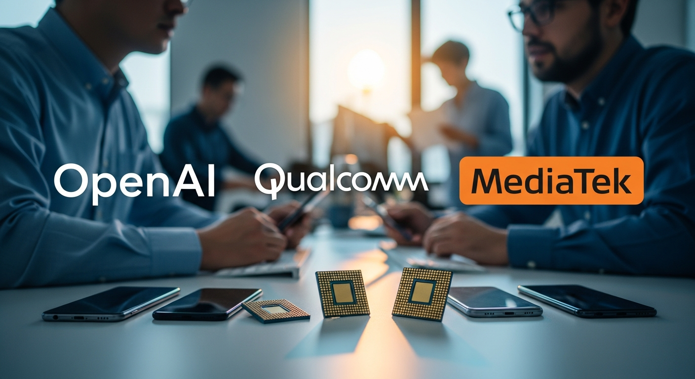 “삼성 애플 비상?” 오픈AI와 퀄컴 뭉쳐 인공지능 스마트폰 만든다