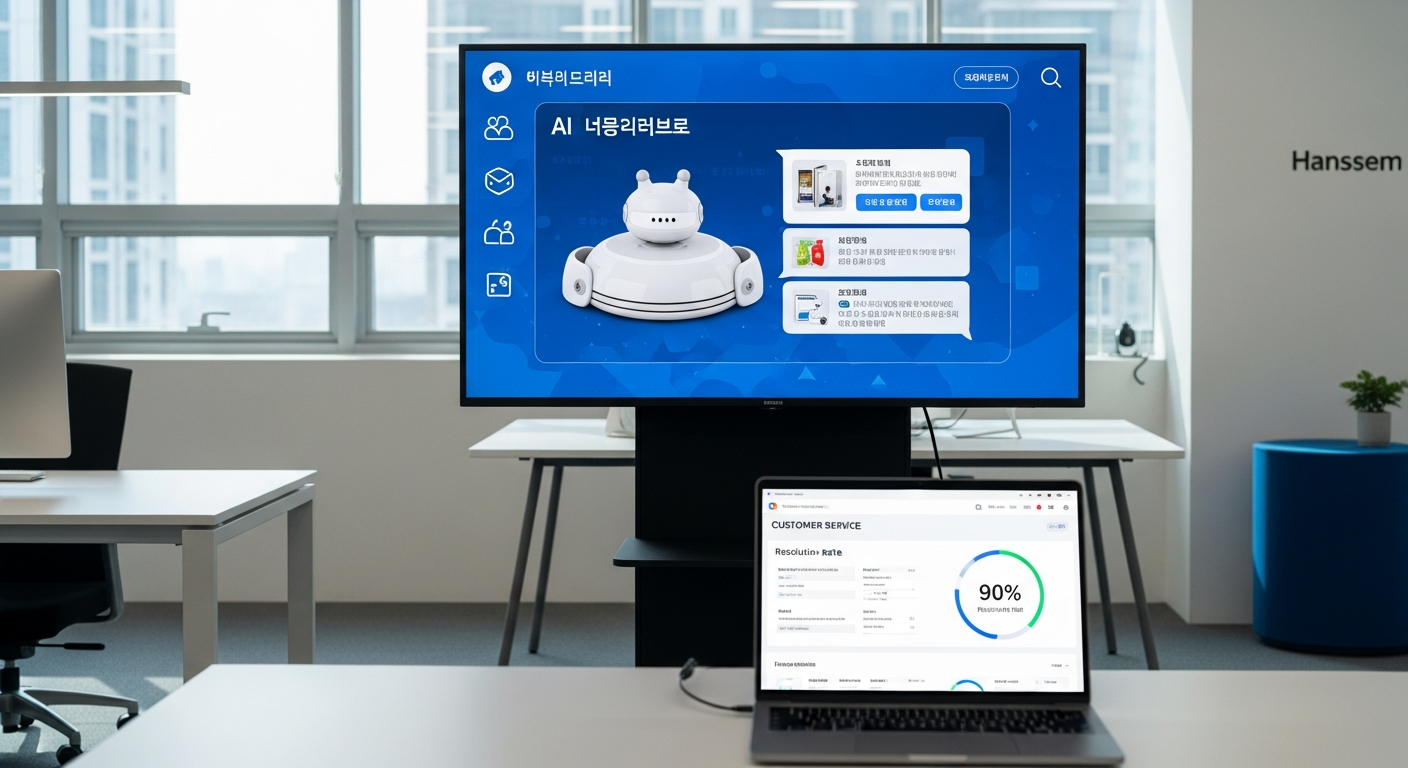 “상담원 없어도 90% 해결?” 한샘 쇼핑 돕는 센드버드 AI 활약