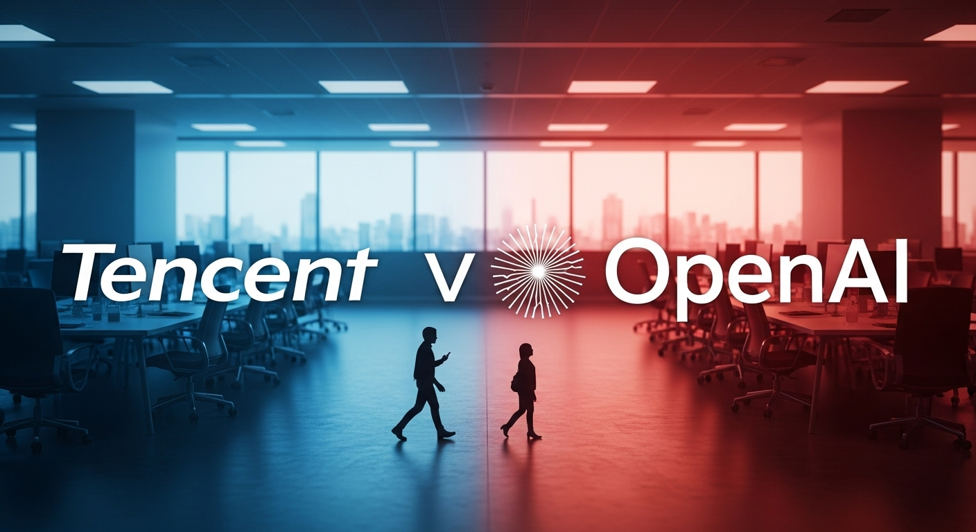 “OpenAI 핵심 연구원 빼갔다” 중국 텐센트의 무서운 야심