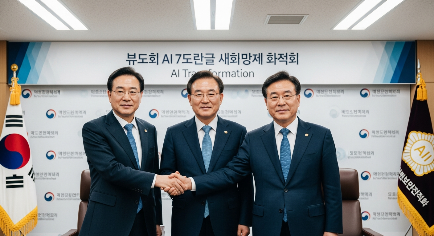 “4230억 쏟아붓는다” 정부 AI 전환 부처 합동 공고