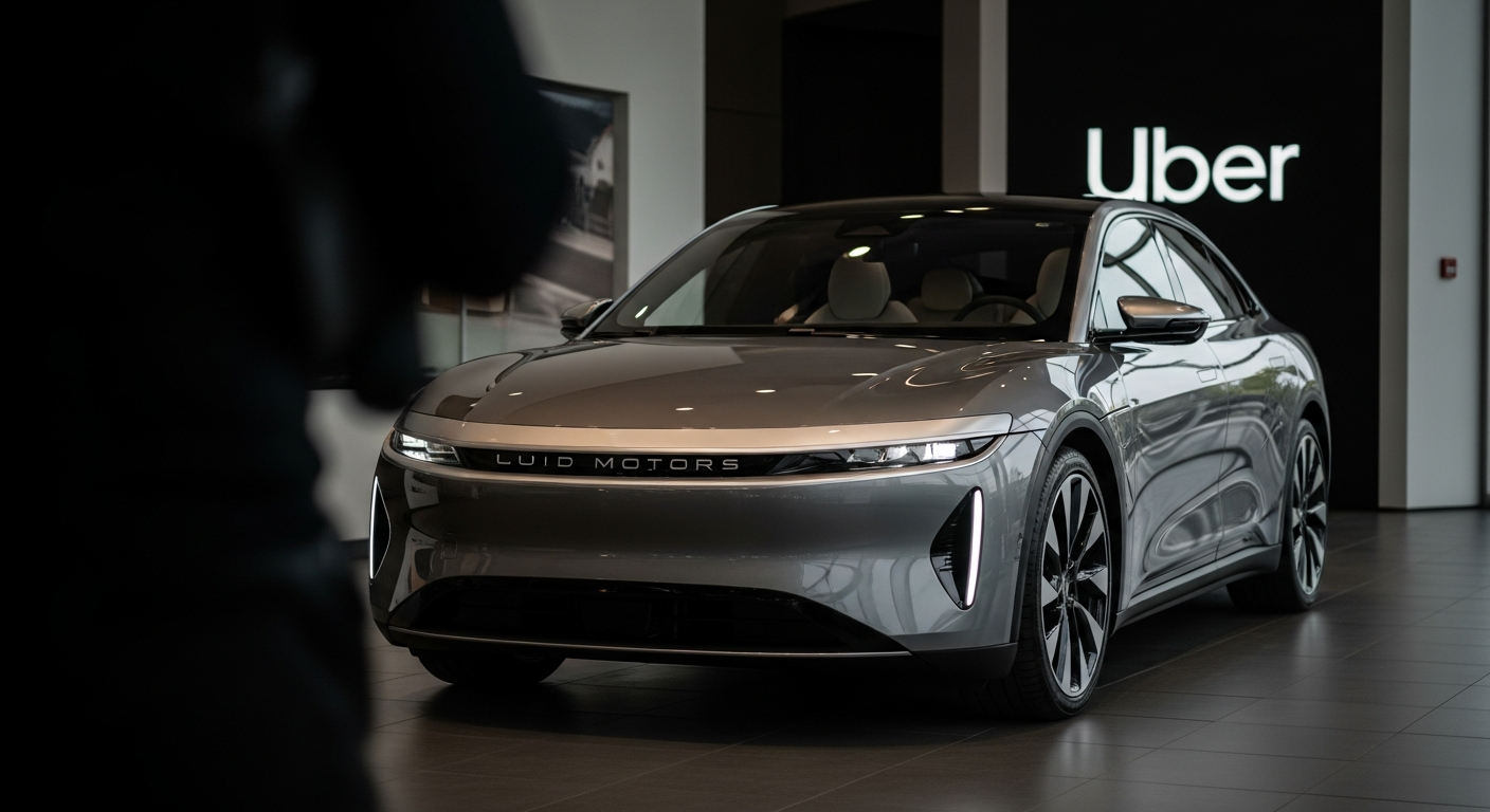 “우버가 7천억 태운 로보택시” 루시드, 사우디 자본으로 테슬라 잡나