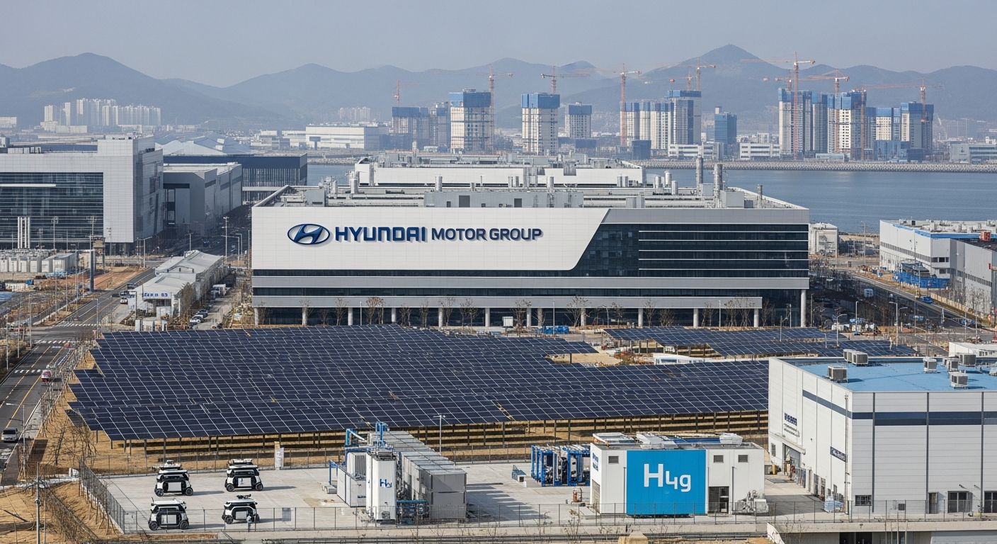 “9조 원짜리 AI 도시 탄생” 새만금에 현대차그룹이 로봇 공장 짓는다