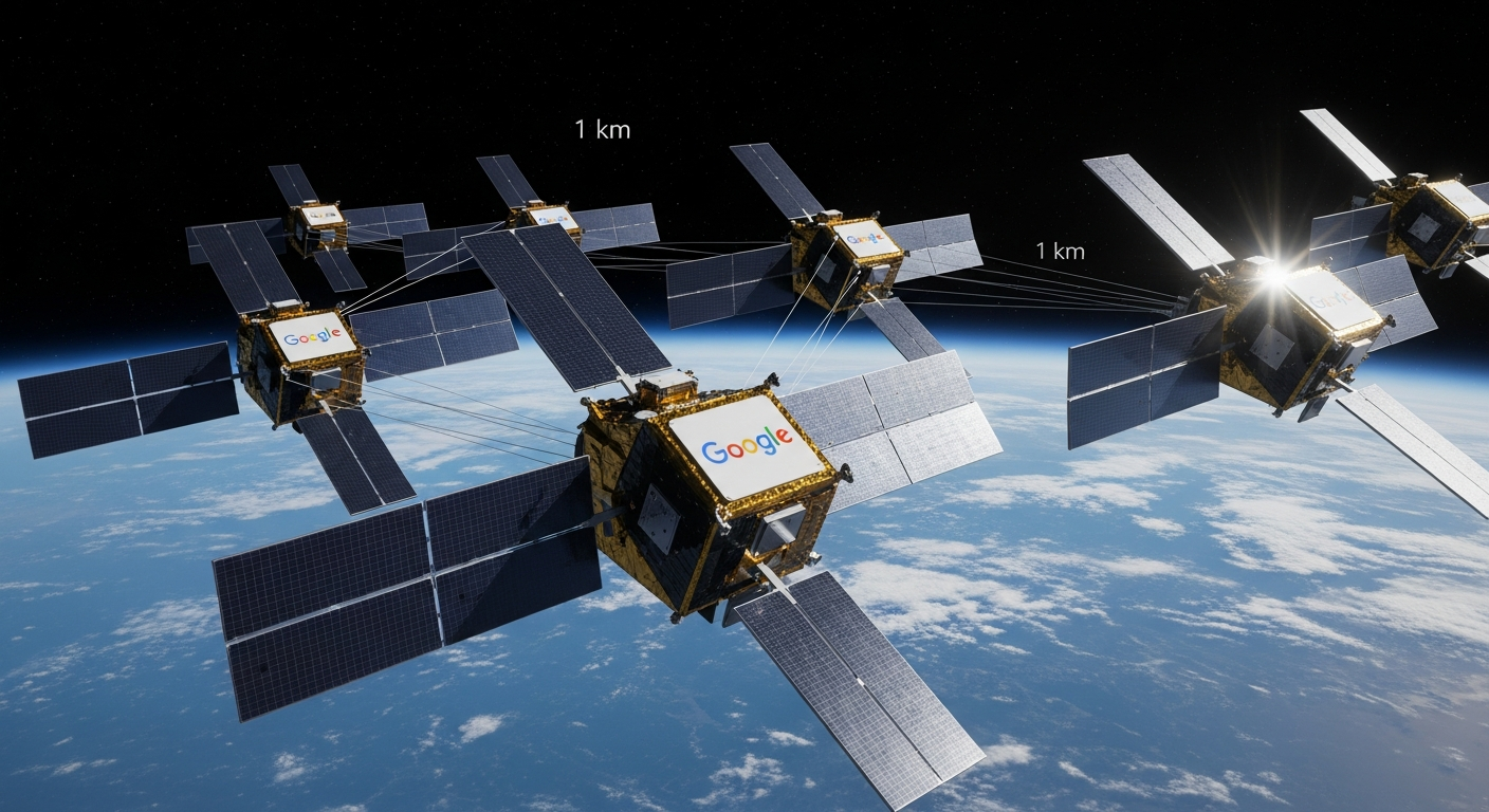“일론 머스크도 꿈꾸던 기술” 구글이 먼저 우주에 AI를 쏩니다