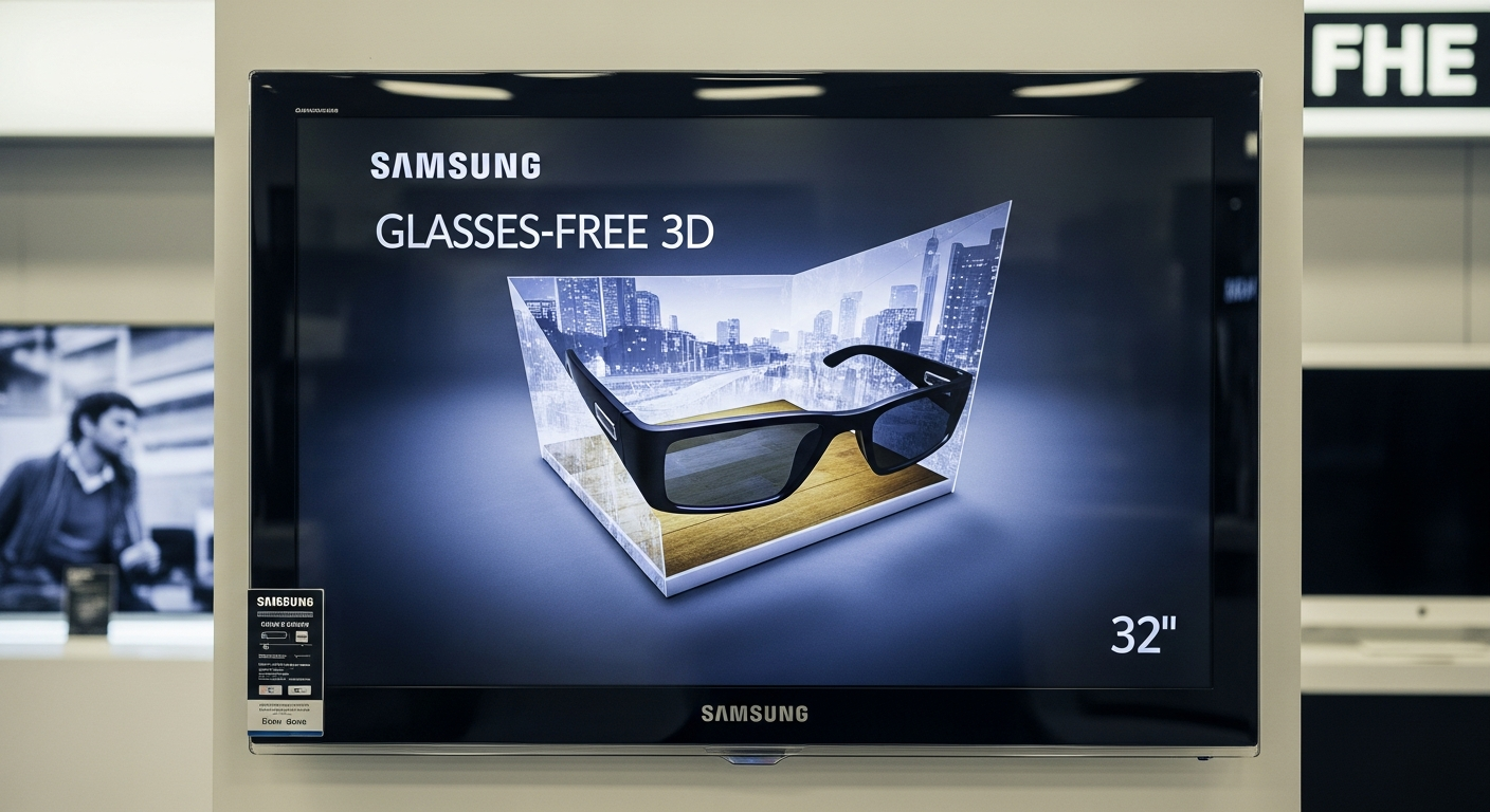 "안경 없이 툭 튀어나온다?" 삼성전자 무안경 3D 디스플레이 출시