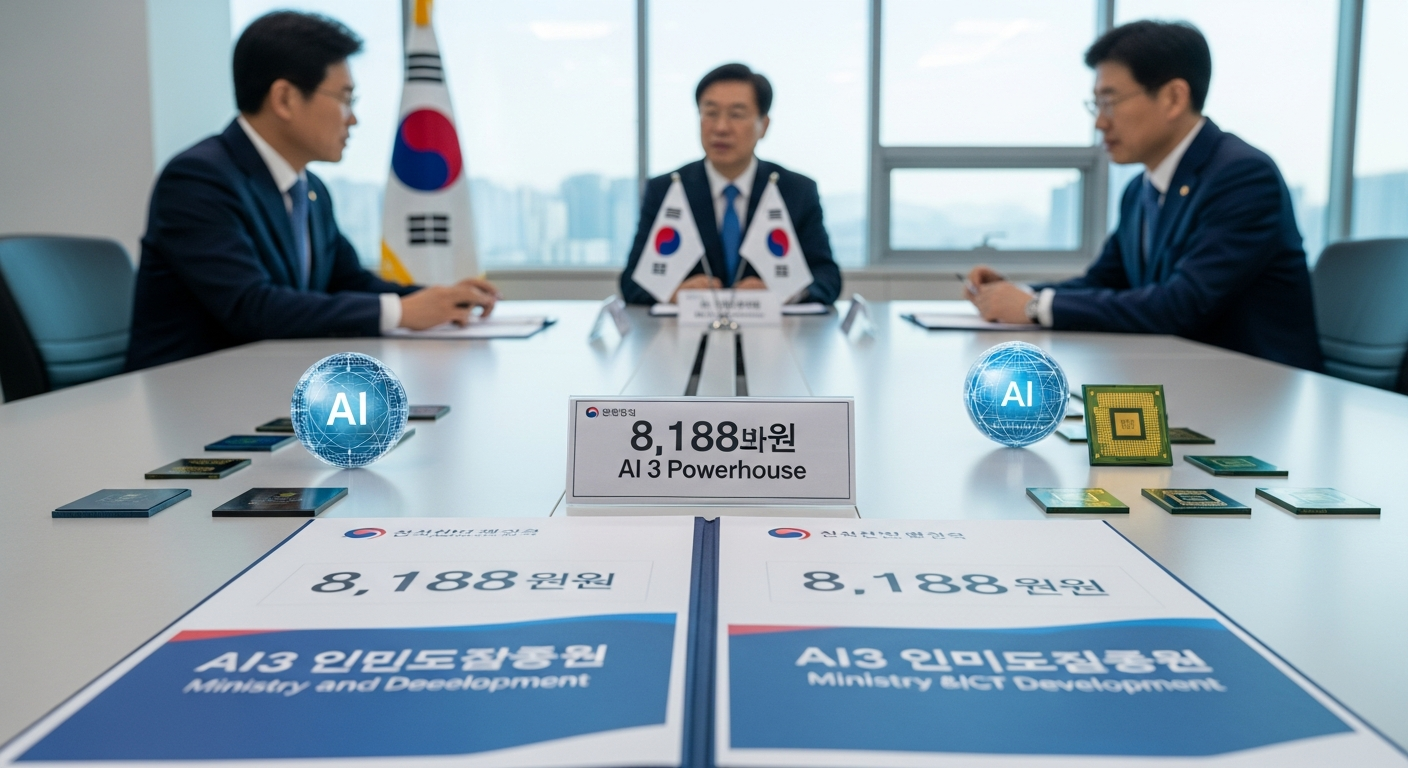 “8조 원 투입” AI 3강 도약 위한 한국의 승부수