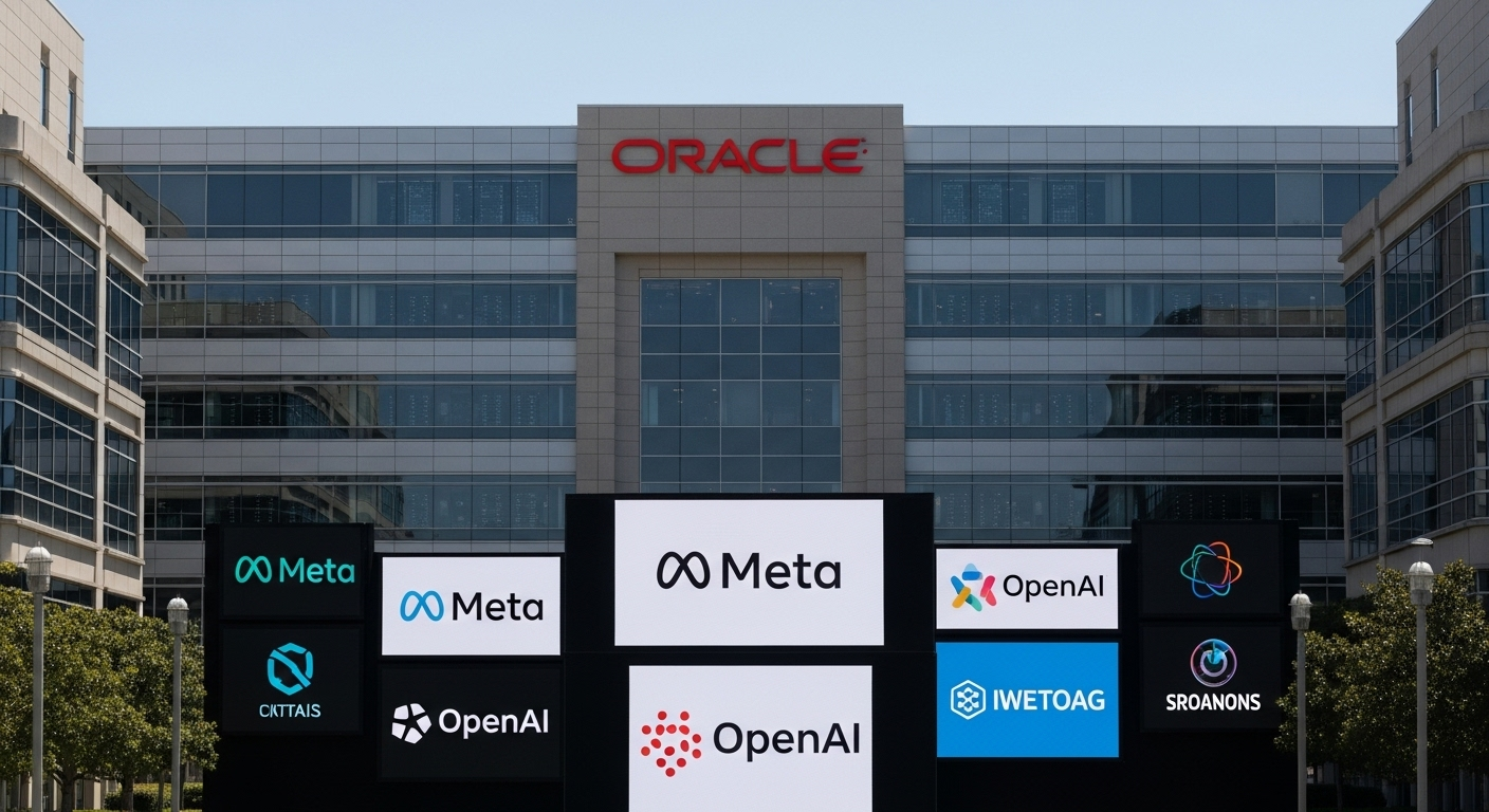 “OpenAI 없으면 망한다?” 오라클, 메타 손잡고 92조원 계약 대박 터트렸다