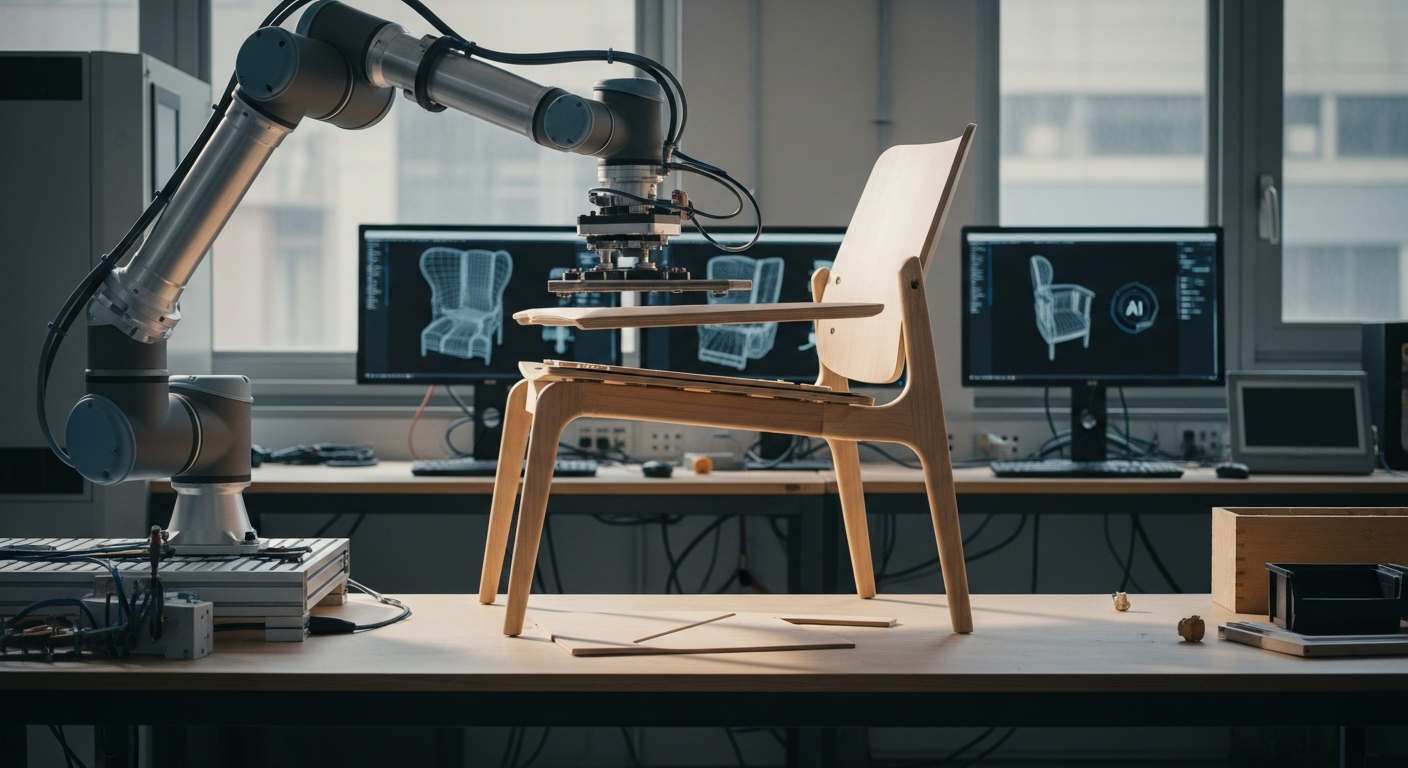 “설계도 필요 없다” 말만 하면 의자 뚝딱 만드는 MIT 로봇 등장