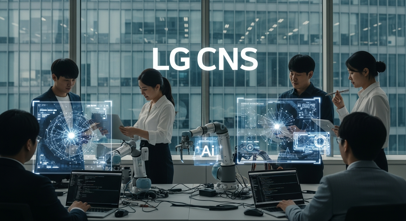 “세 자릿수 채용” LG CNS, AI·로봇 인재 싹쓸이 나선다