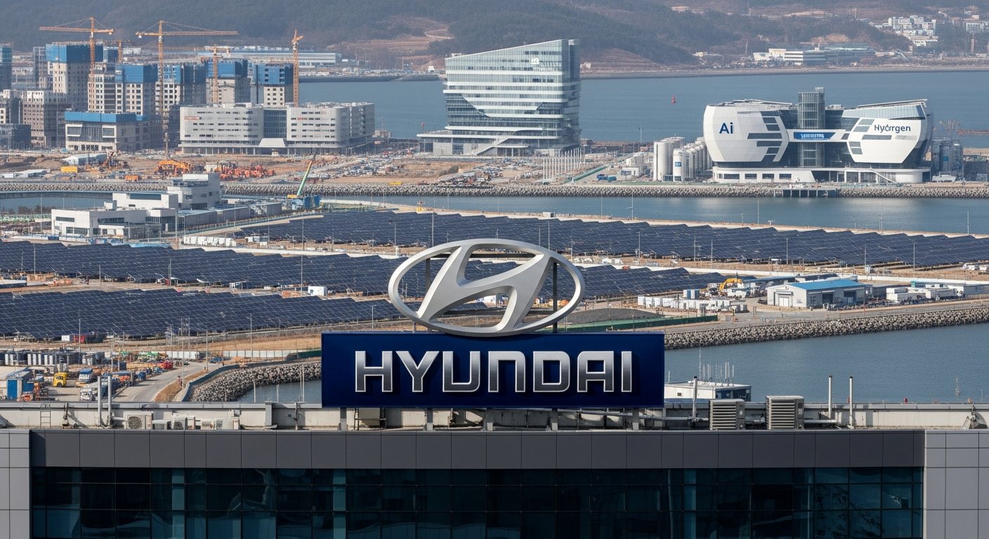 “로봇 3만 대가 돌아다닌다고?” 새만금에 9조 원 투자한 현대차그룹