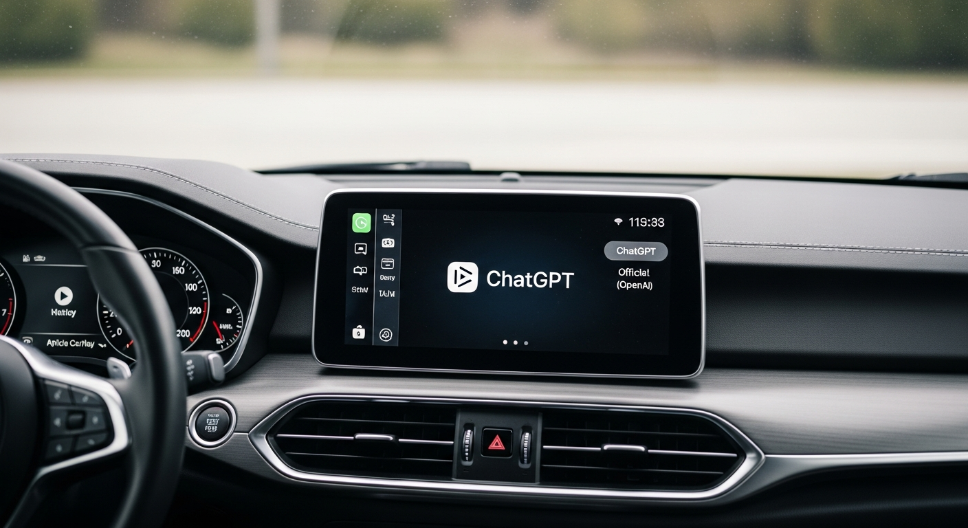 “시리야 비켜!” 애플 카플레이, 챗GPT 전격 허용하나