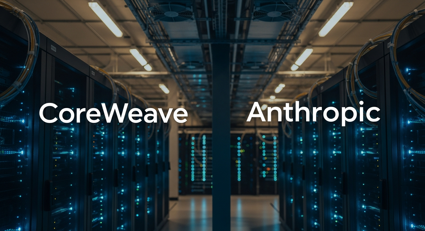 “앤트로픽도 줄 섰다” 코어위브 인공지능 클라우드 계약에 주가 급등