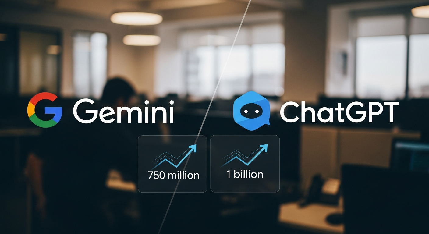 “챗GPT 잡으러 왔다” 구글 제미나이, 7억 5천만 명 돌파