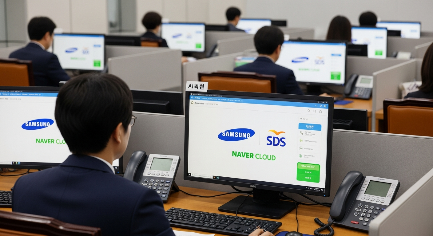 “철밥통 공무원 끝났다?” 정부 행정망에 삼성·네이버 AI 전격 도입