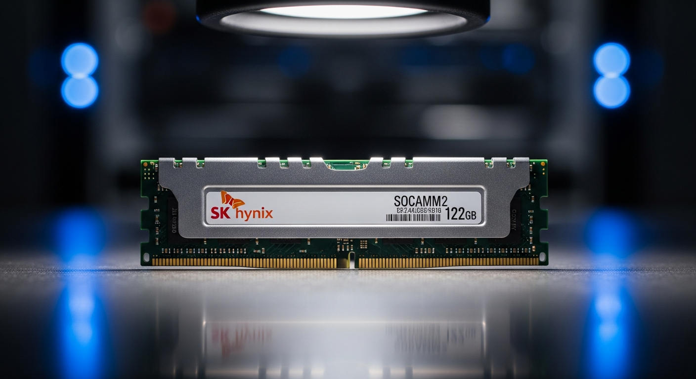 “엔비디아 칩 성능 점프?” SK하이닉스 SOCAMM2 양산