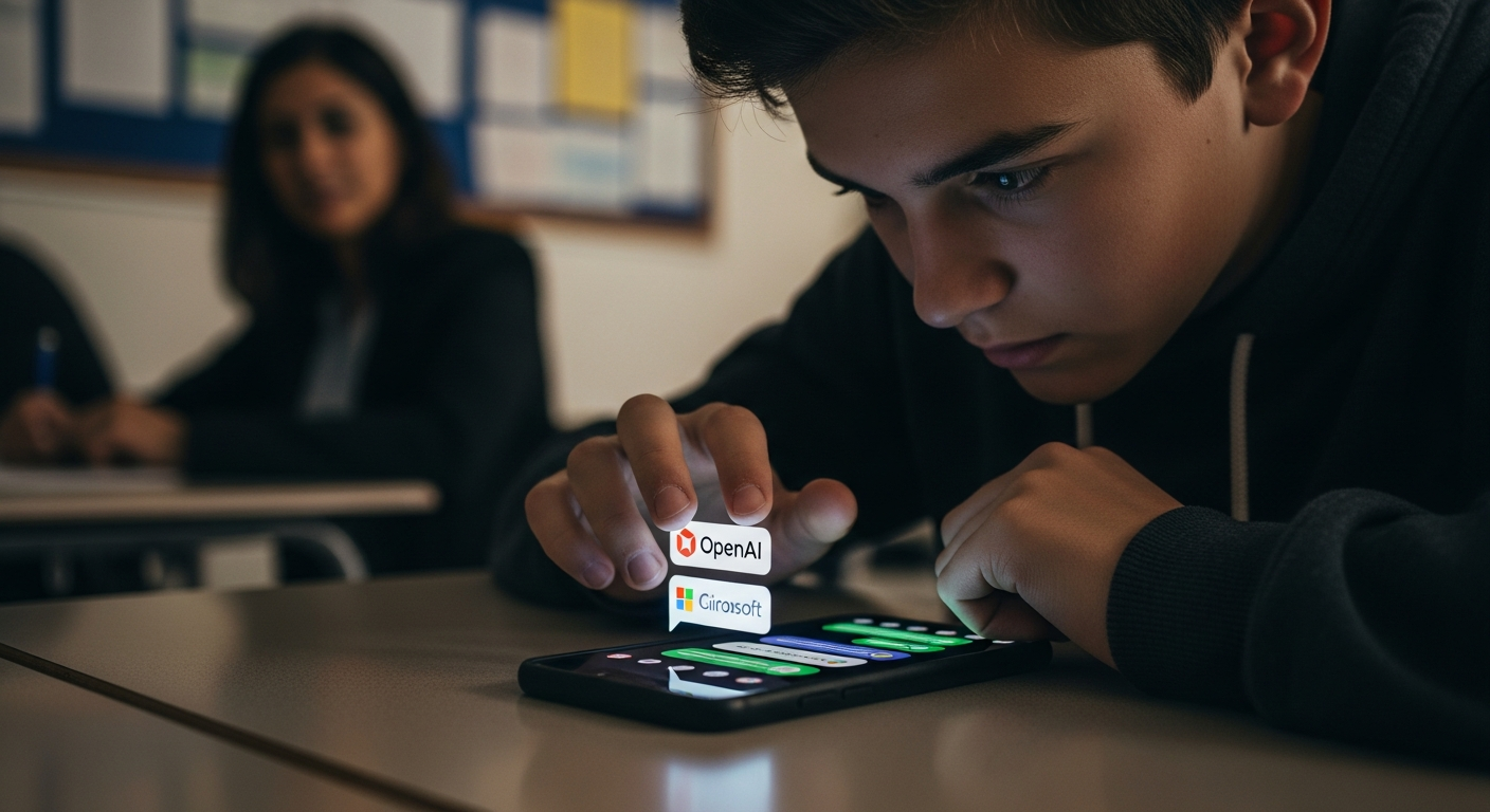 “학생들 AI 컨닝에 빅테크가 웃는다?” 공범이 된 기업들의 속셈