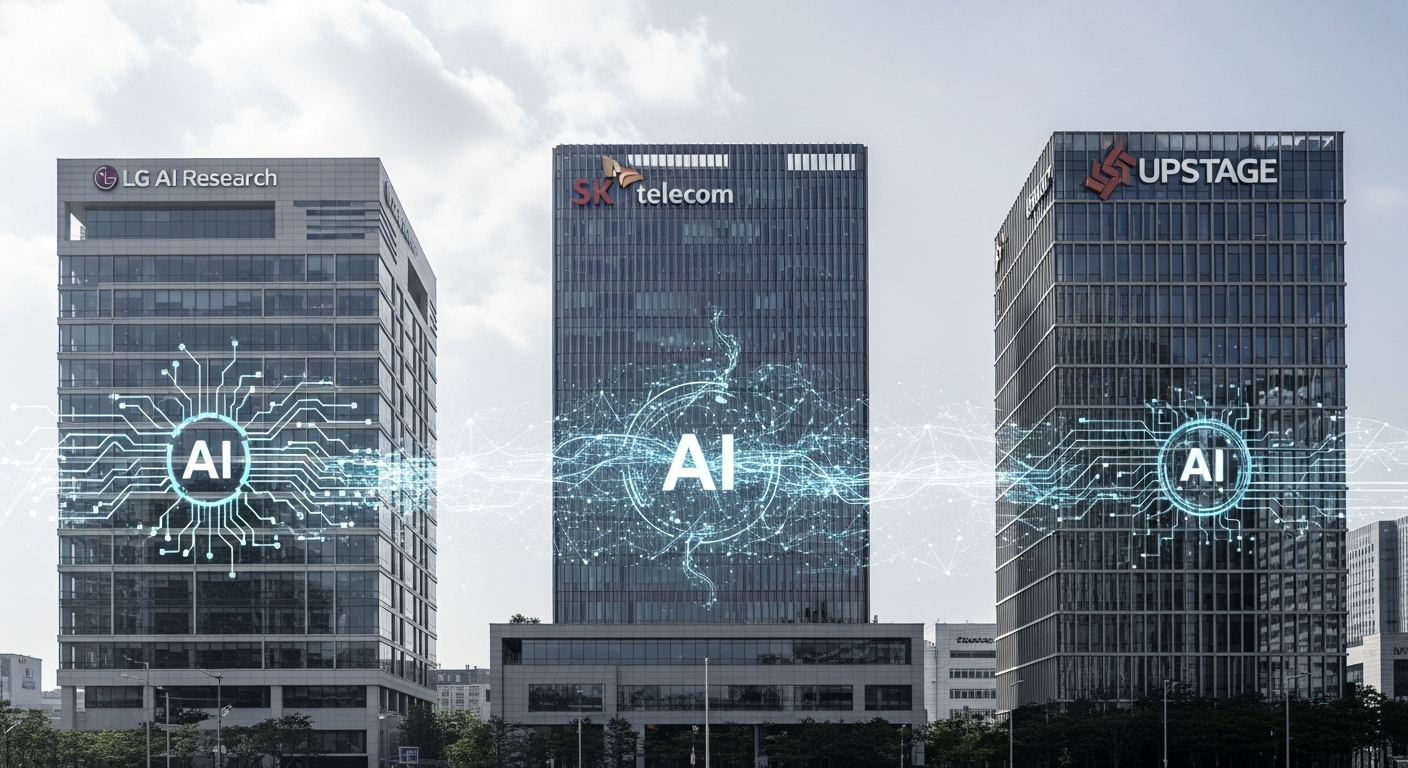 “네이버 탈락 충격..” 국산 AI 전쟁, LG·SKT만 살아남았다?