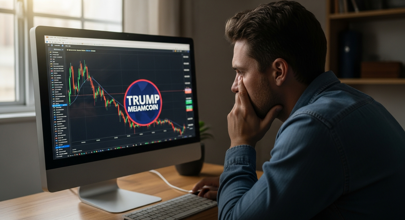 "4조 원 공중분해" 트럼프 밈코인 폭락, 알고 보니 내부자들만 돈잔치?
