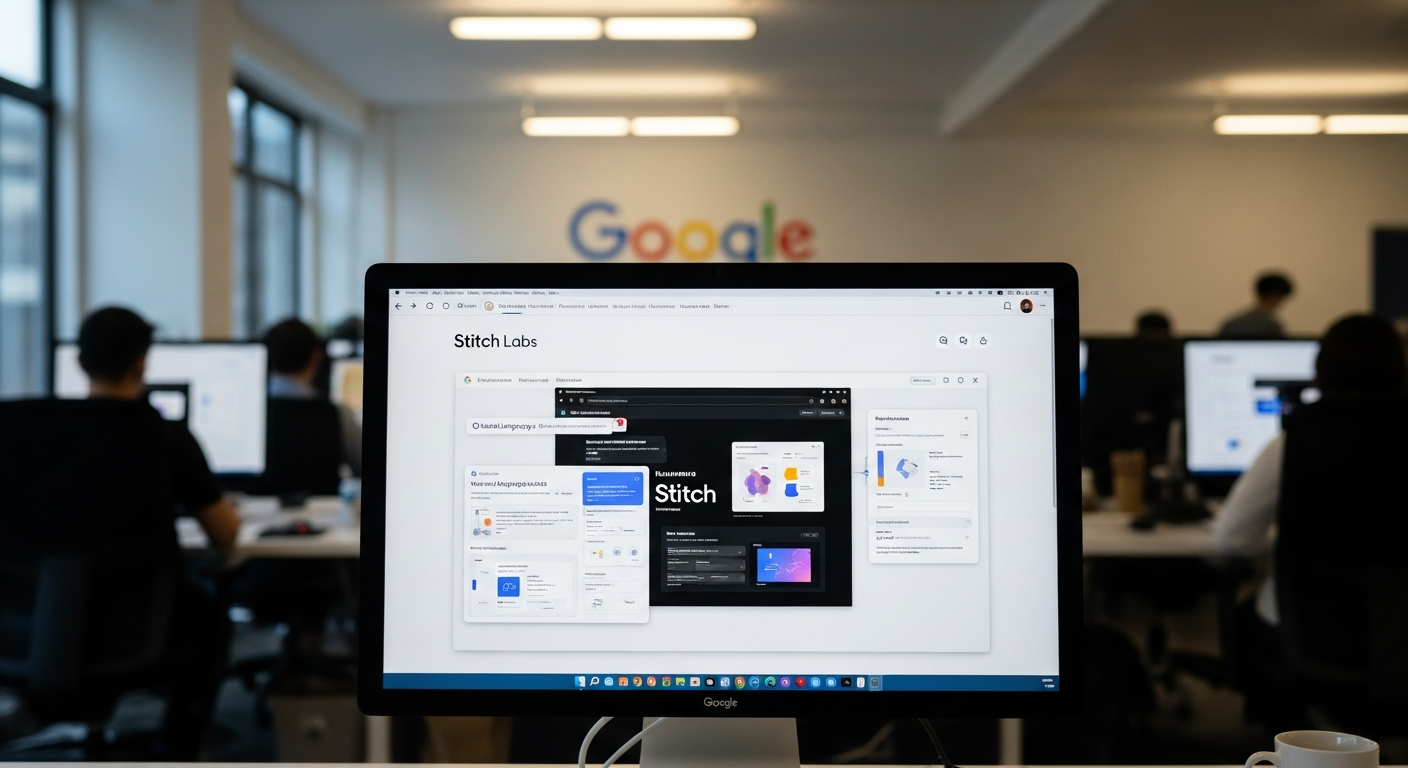 "디자이너 다 끝났다" 말 한마디로 앱 만드는 구글 스티치