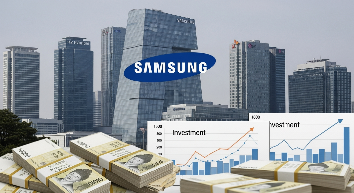 “미국에 500조 뺏기나 했더니…” 삼성이 국내에 450조 쏟아붓는 진짜 이유