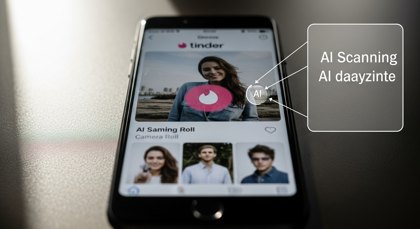 “갤러리 사진 다 본다?” 틴더 AI, 사생활 팔아 운명의 짝 찾아줄까?