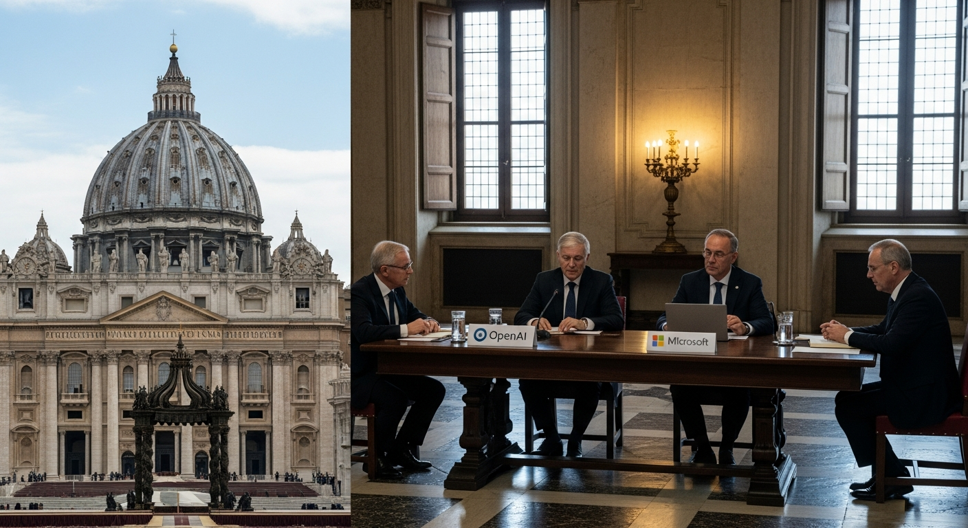 “AI가 인류를 멸망시킨다?” 교황청을 찾아간 과학자들의 비밀 경고