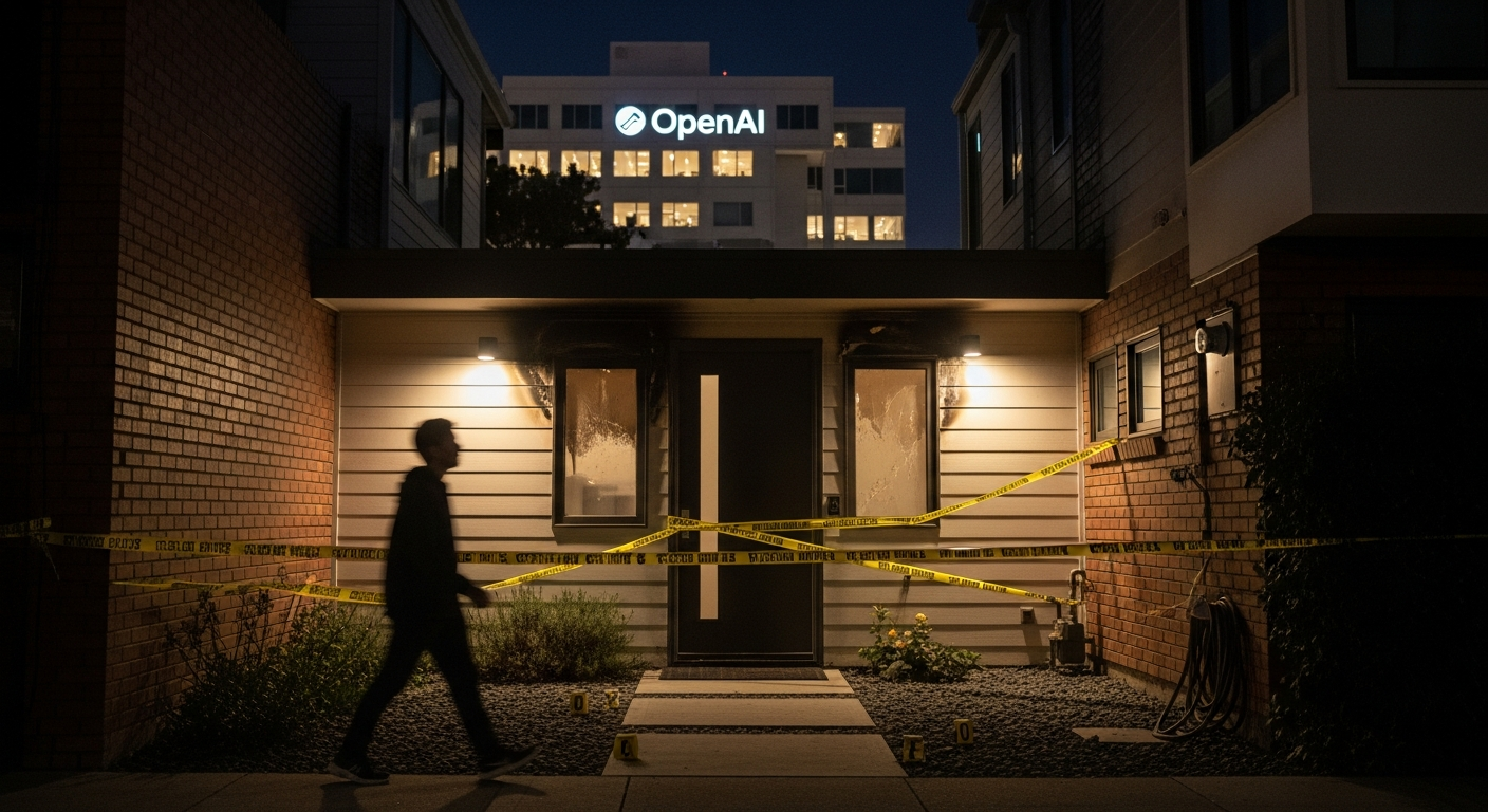 “샘 알트먼 죽이려 했다?” 화염병 테러범 알고보니 AI 개발 반대론자