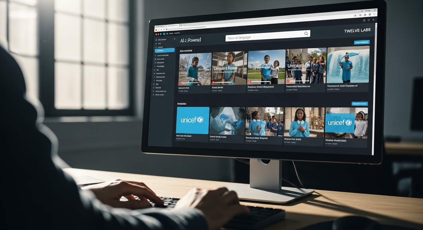 “10년 전 영상도 3초 만에?” 트웰브랩스 AI 아카이브 유니세프 구축