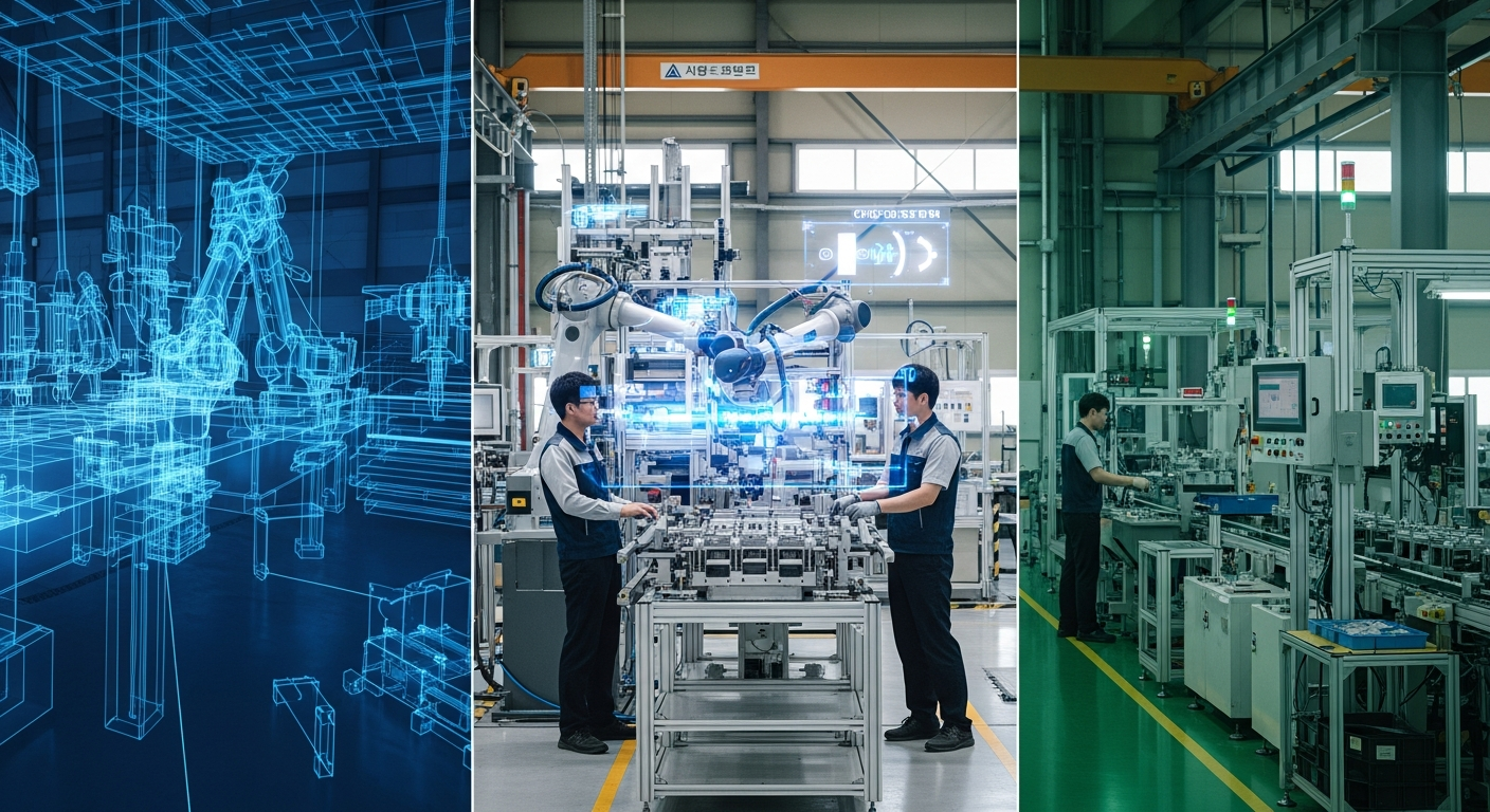 "물건 대신 지능 만든다" 한국 공장, AI 훈련소로 변신