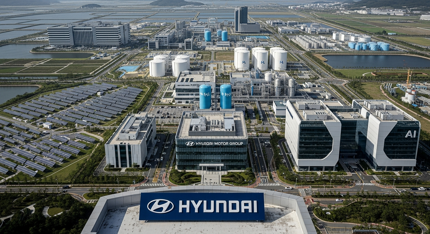 “9조 원 쏟아붓는다” 현대차, 새만금에 AI·로봇 올인